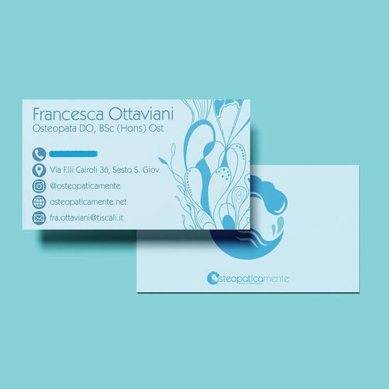 osteopaticamente: osteopathy study β business card